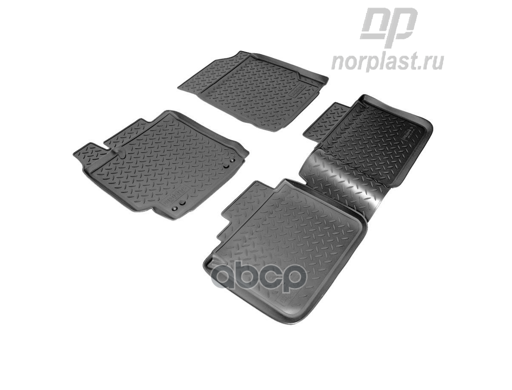 

Коврики Салон. Toyota Camry (V50) (2011-2017) Черн Полиурет Компл NORPLAST арт. npl-po-, NPLPO8807