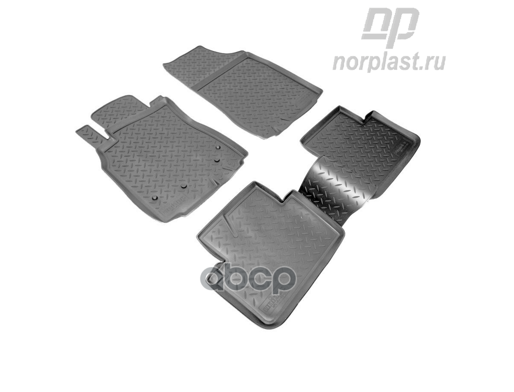 

Коврики Салон. Renault Fluence (2010) Черн Полиурет Компл NORPLAST арт. npl-po-69-08, NPLPO6908