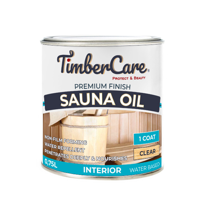 фото Масло для дерева и сауны timbercare sauna oil, бесцветное прозрачное, 0,75 л