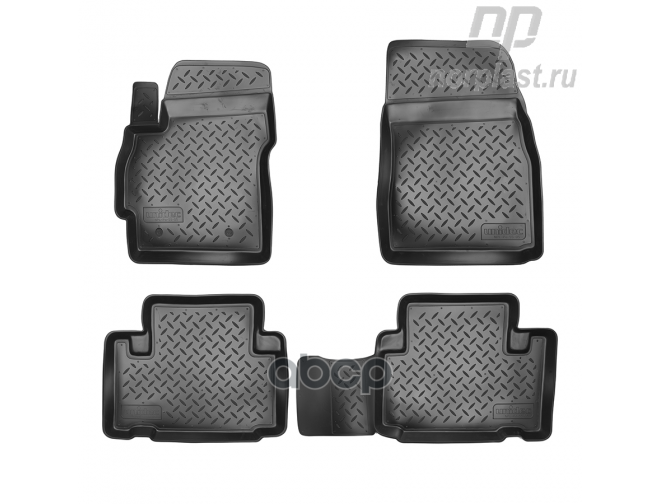 

Коврики Салон. Mazda 5 (2004-2010) Черн Полиурет Компл NORPLAST арт. npl-po-55-05, NPLPO5505