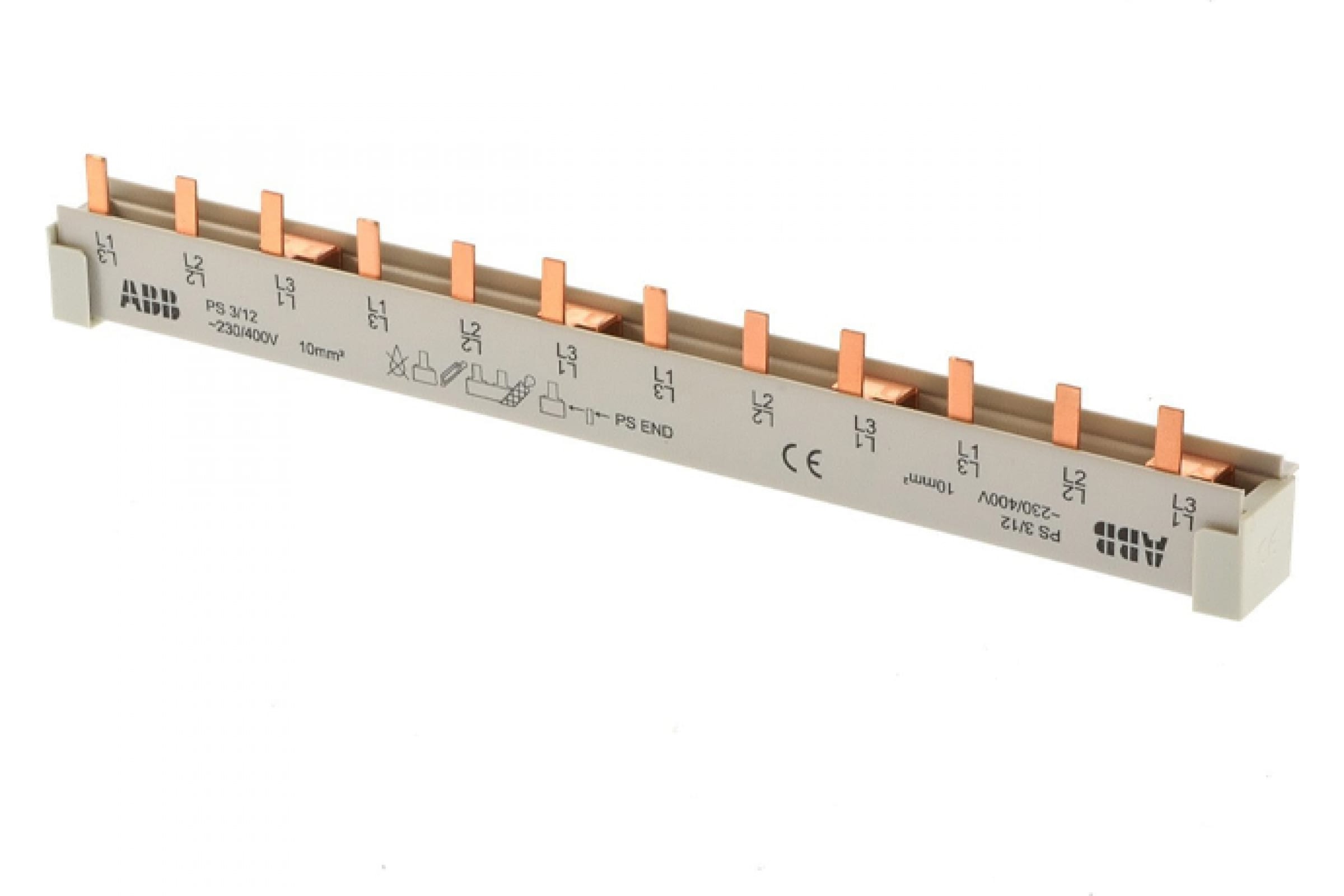 Пс 2 12. Шина 3 фазная гребенка. Шина комплектная 3ф 12 модулей 63а ps3/12 (ps3/12). Шина комплектная 2ф 12 модулей 63а ps2/12. Шина 3 фазная гребенка ABB.