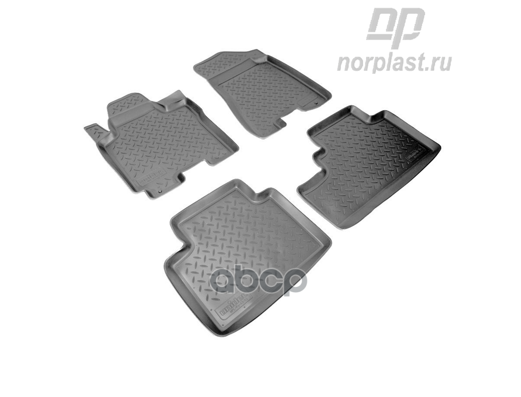 

Коврики Салон. Kia Sportage (Je) (2004-2010) Черн Полиурет Компл NORPLAST арт. npl-po-4, NPLPO4352