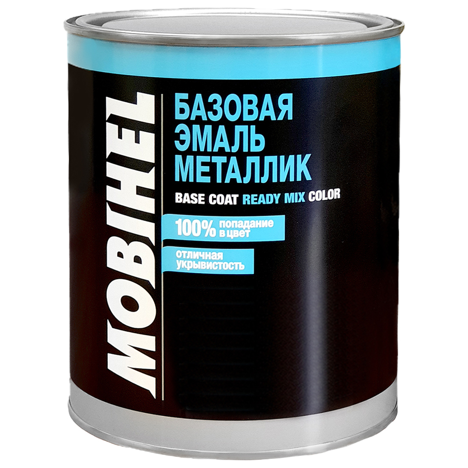 

Краска металлик MOBIHEL 606 млечный путь (1 л), Черный