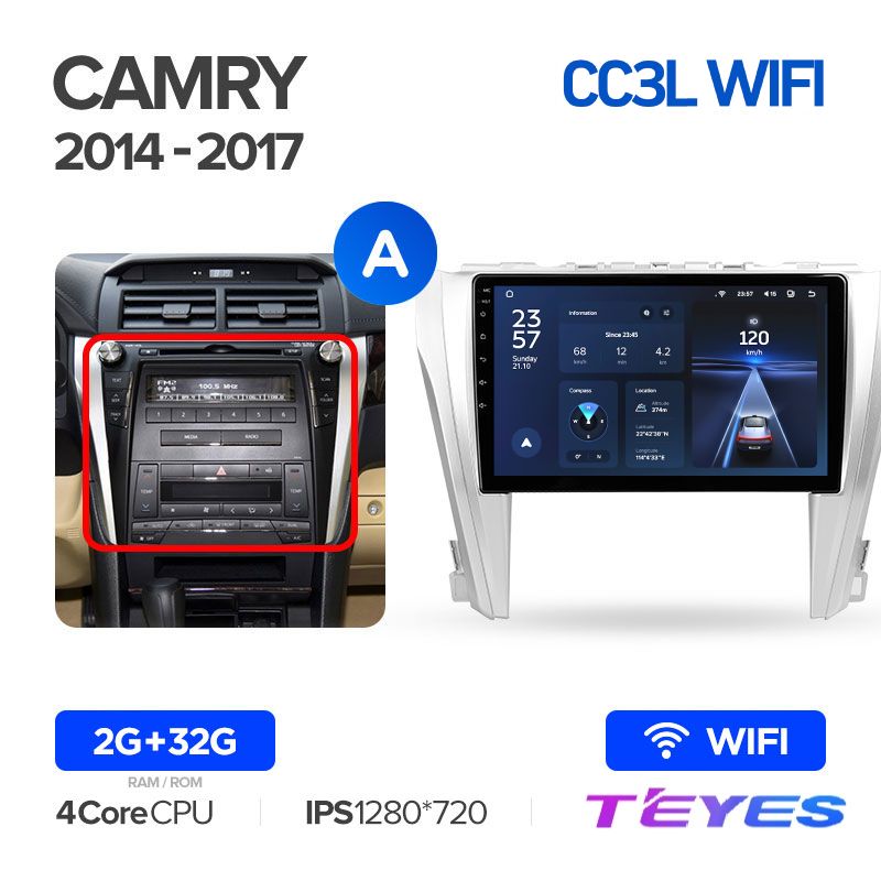 Магнитола Teyes CC3L Wi-Fi 2/32 10