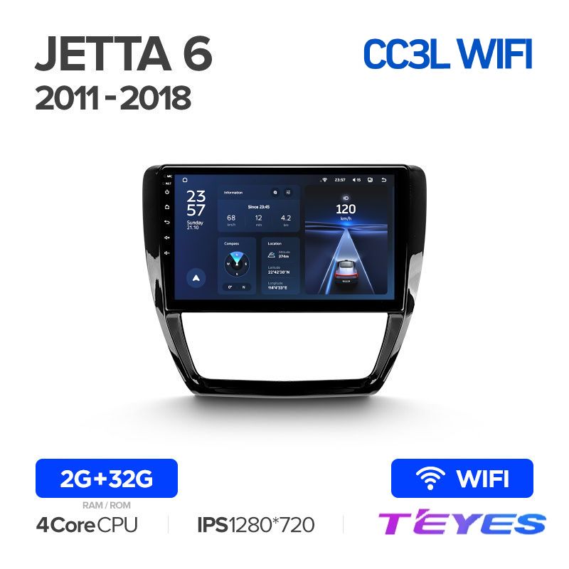 Магнитола Teyes CC3L Wi-Fi 2/32 10