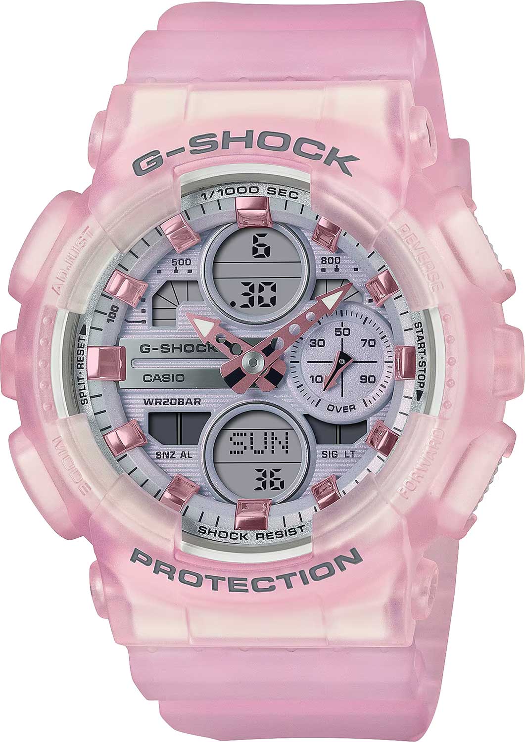 

Наручные часы женские Casio GMA-S140NP-4A, GMA-S140NP-4A