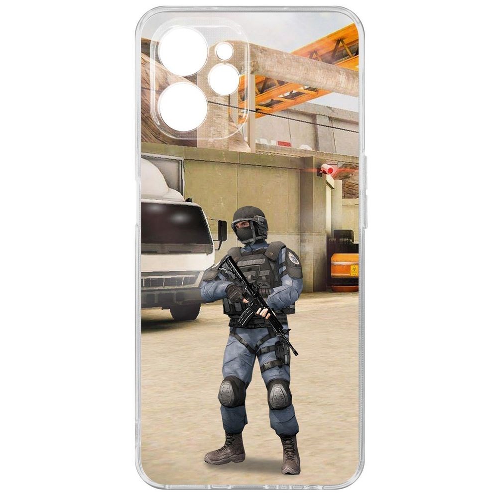

Чехол Cтандофф 2 (Standoff 2) - GIGN для Realme 9i 5G, Прозрачный