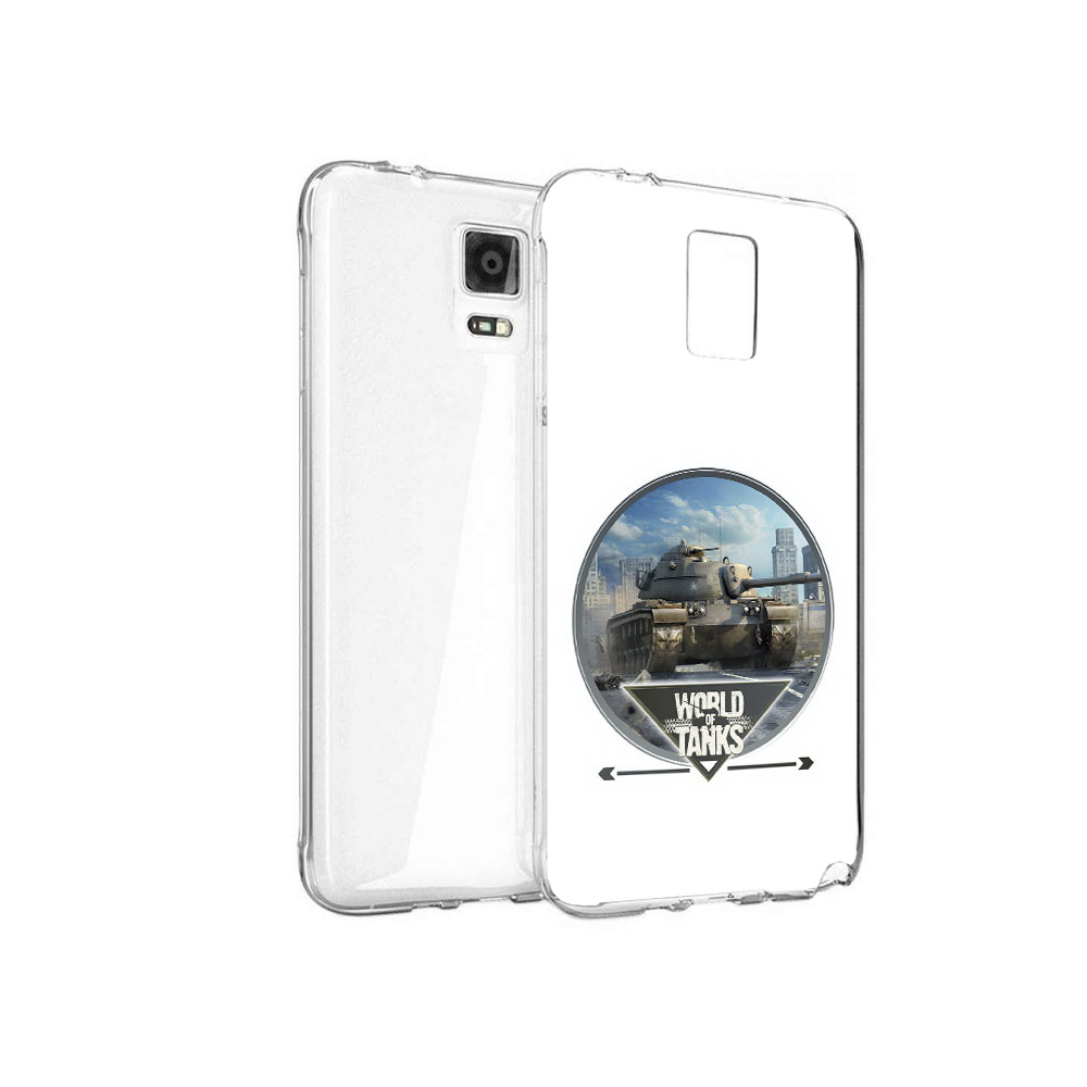 

Чехол MyPads Tocco для Samsung Galaxy Note 4 Мир танков, Прозрачный, Tocco