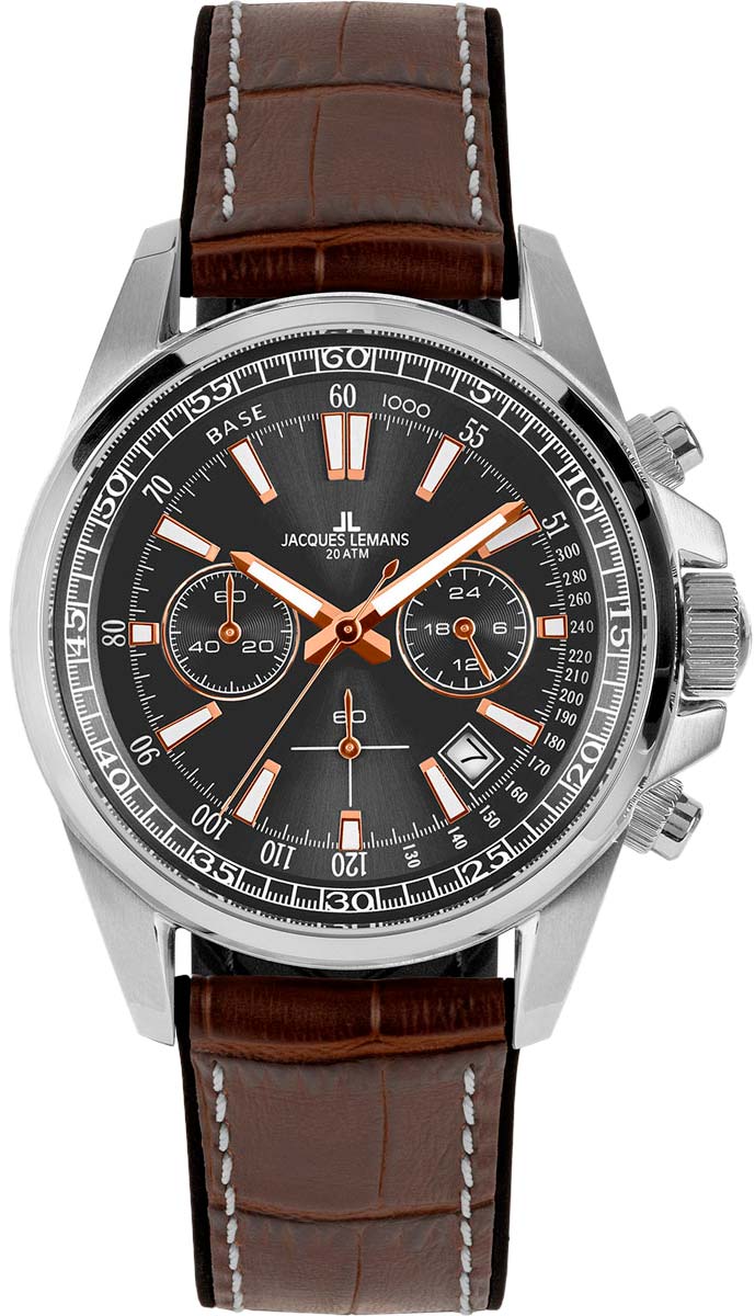 

Наручные часы мужские Jacques Lemans 1-2117W, 1-2117W