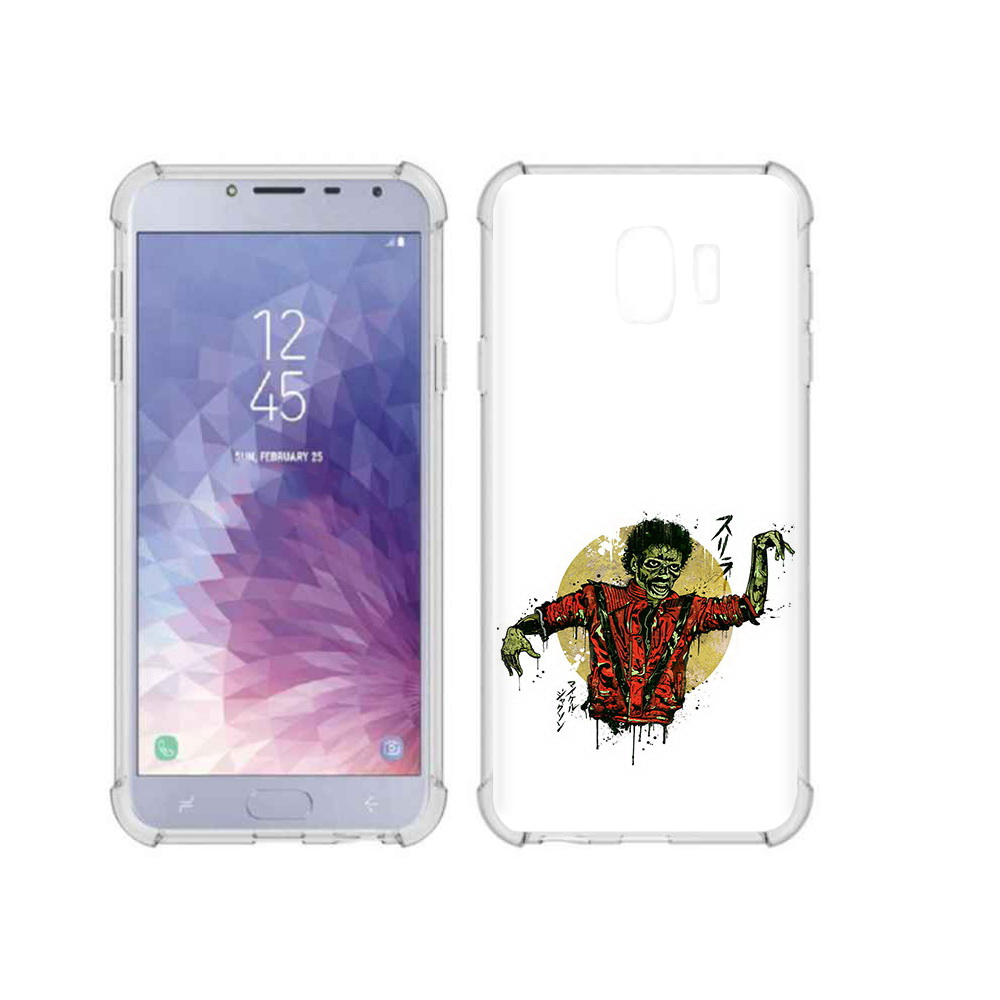 

Чехол MyPads Tocco для Samsung Galaxy J4 (2018) Зомби, Прозрачный, Tocco
