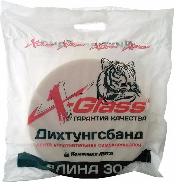 

Лента уплотнительная 30мм х 30м X-Glass ДИХТУНГСБАНД