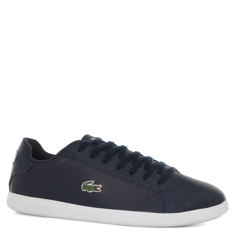 

Кеды мужские Lacoste SMA0053 GRADUATE BL 1 синие 44 EU, SMA0053 GRADUATE BL 1