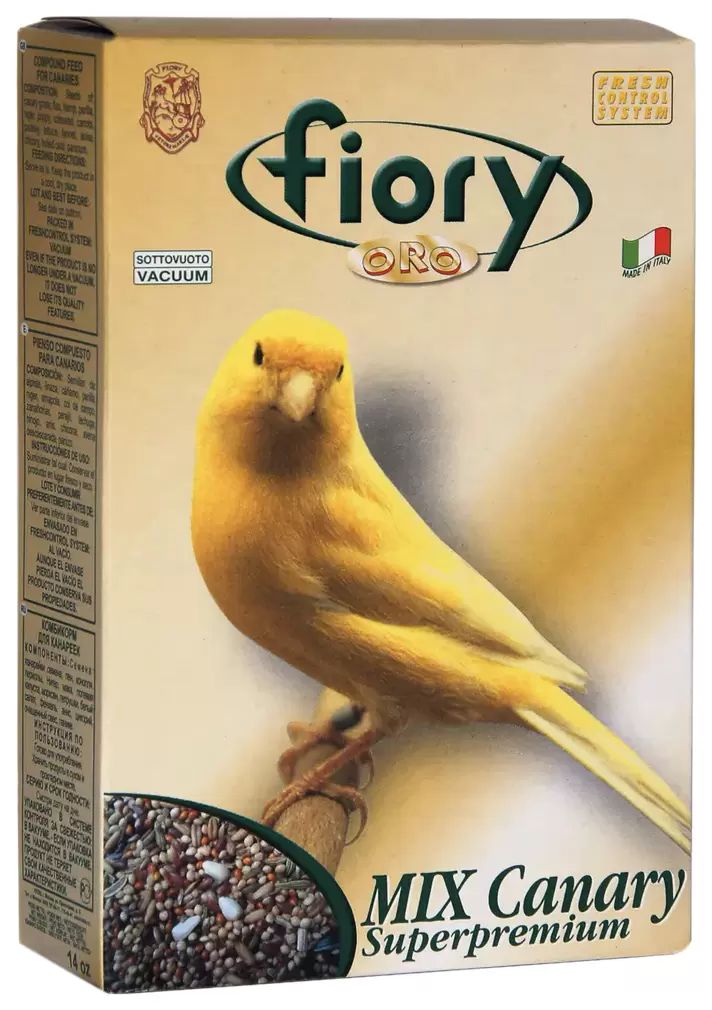 

Сухой корм для канареек FIORY ORO MIX CANARY, 4 шт по 400 г