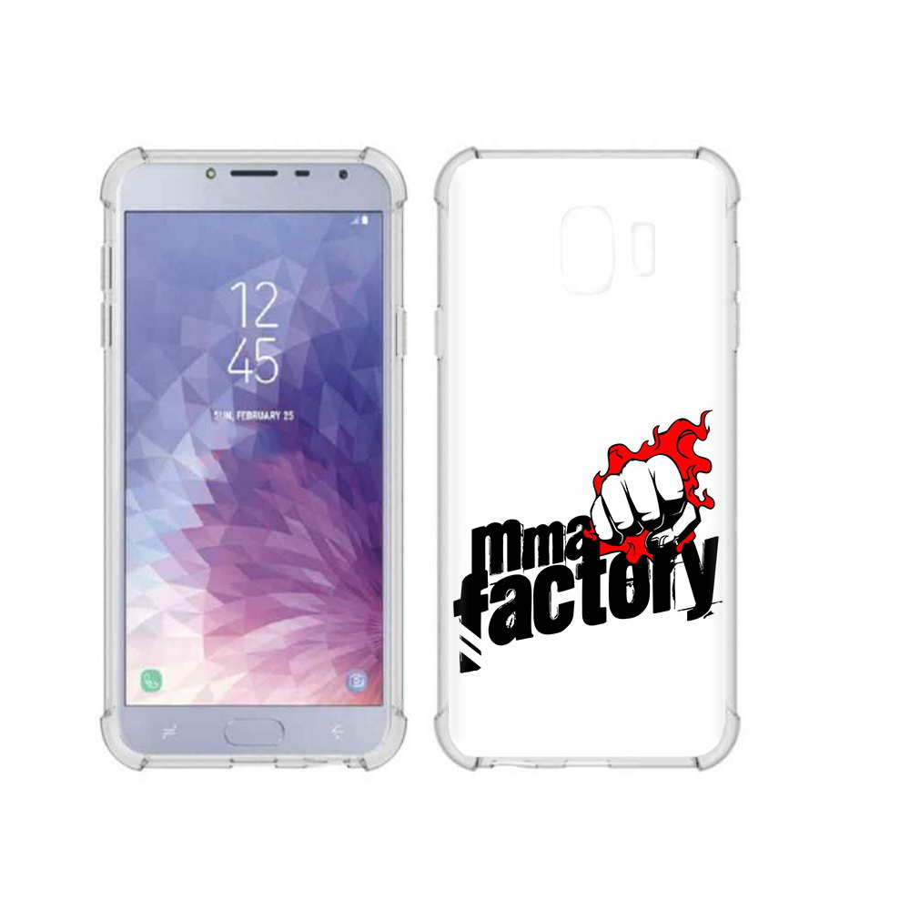 

Чехол MyPads Tocco для Samsung Galaxy J4 (2018) Единоборства ММА, Прозрачный, Tocco