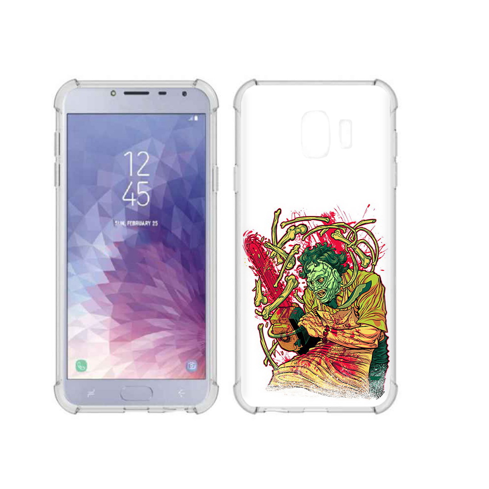 

Чехол MyPads Tocco для Samsung Galaxy J4 (2018) яркий мясник, Прозрачный, Tocco