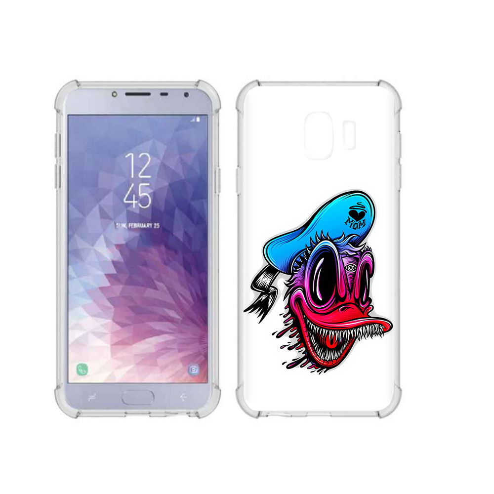 

Чехол MyPads Tocco для Samsung Galaxy J4 (2018) Дональд, Прозрачный, Tocco