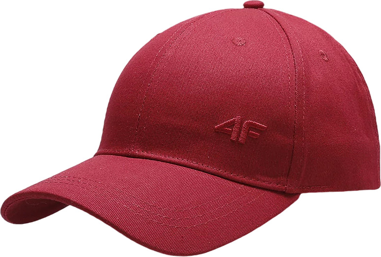 Бейсболка мужская 4F BASEBALL CAP  M119 красная, р. 55-56