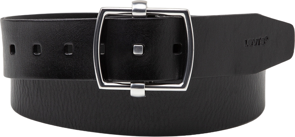 

Ремень женский Levi's Chunky Center Bar Belt черный, 100 см, Chunky Center Bar Belt