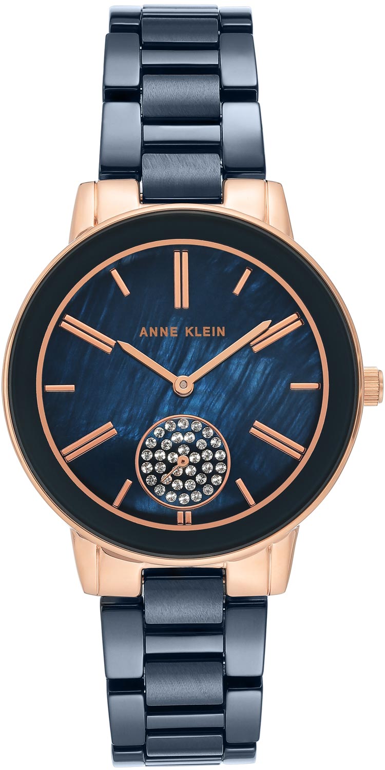 фото Наручные часы женские anne klein 3502nvrg