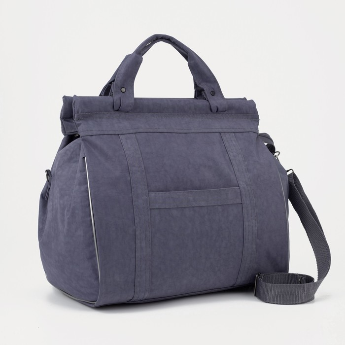

Дорожная сумка унисекс NoBrand 4820168, серая, 33х19х32 см, 4820168