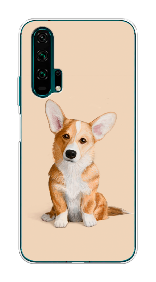 

Чехол на Honor 20 Pro "Грустный Корги", Коричневый;бежевый, 69350-1