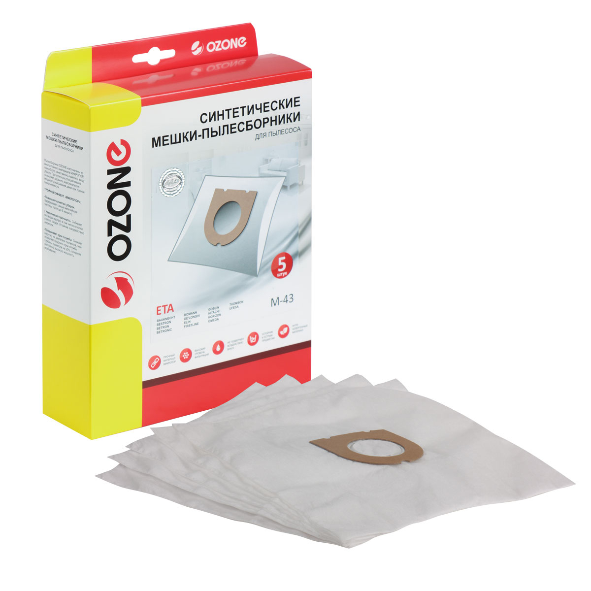 

Пылесборник OZONE M-43, M-43