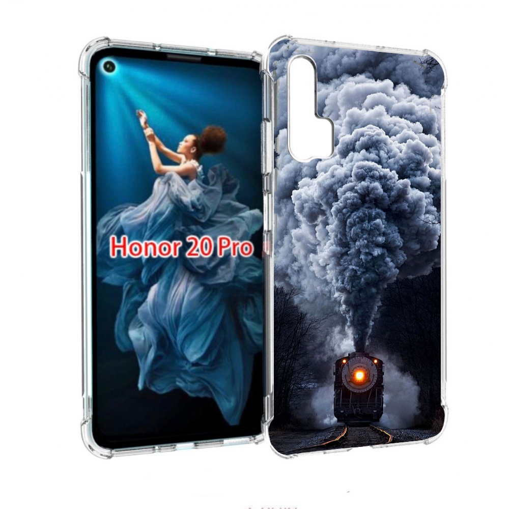 

Чехол бампер MyPads Паровоз для Honor 20 Pro противоударный, Прозрачный, Tocco