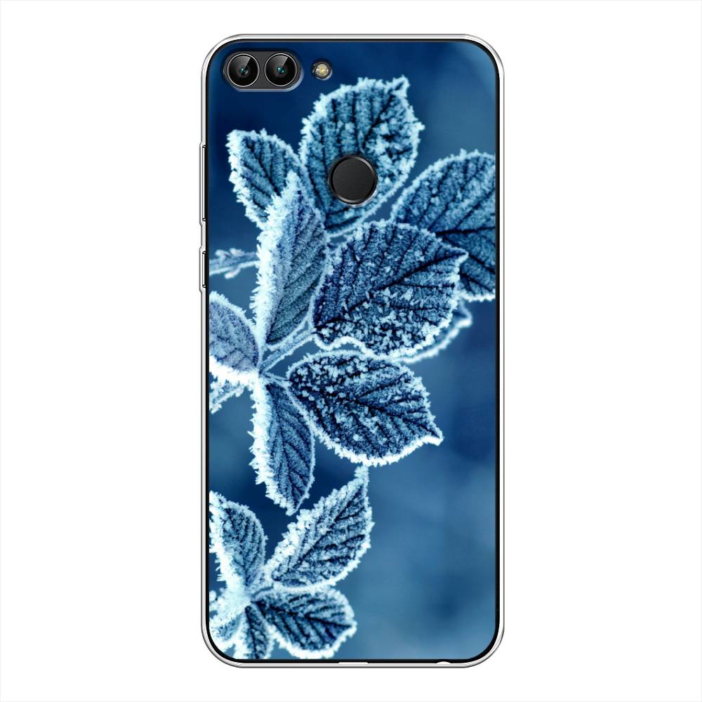 

Чехол для Huawei Y9 2018 "Зима 6", Голубой;белый, 64950-2