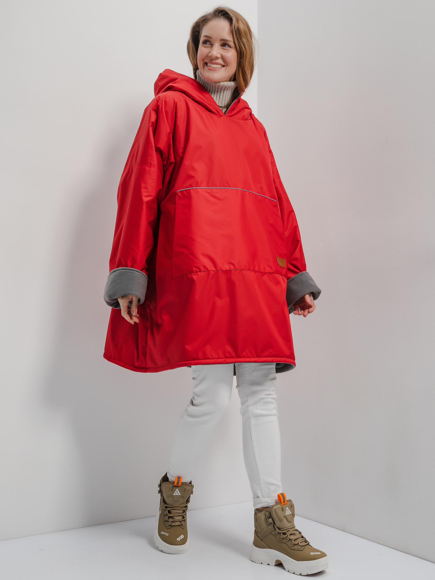 

Куртка женская СЕВЕРНЫЙ ПУТЬ® APCXDDPFBEZUTPLF красный onesize, APCXDDPFBEZUTPLF