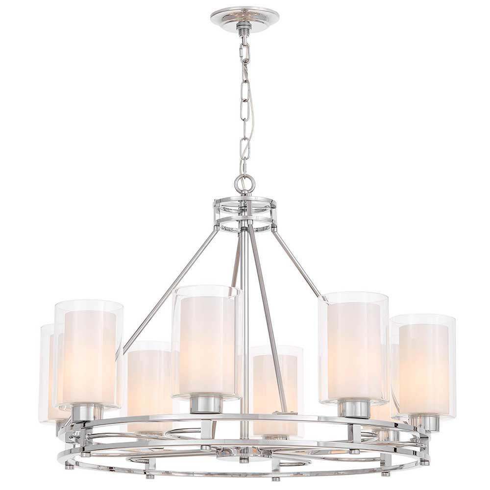 Подвесная люстра Lumina Deco Marietta LDP 8025-8 CHRWT 33760₽