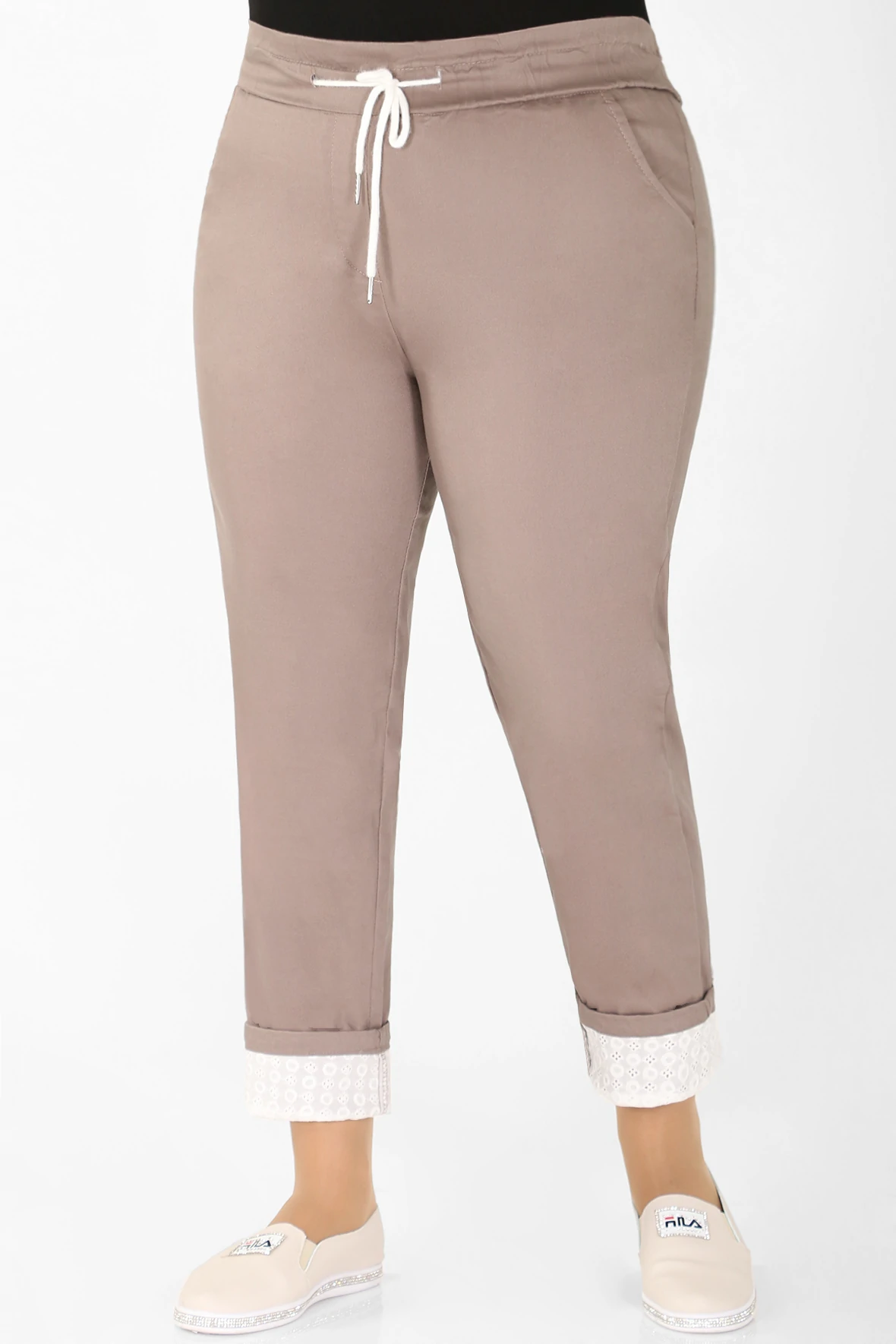 

Брюки женские AlmondShop 1В-53 905-5.С1 коричневые 52 RU, Коричневый, 1В-53 905-5.С1