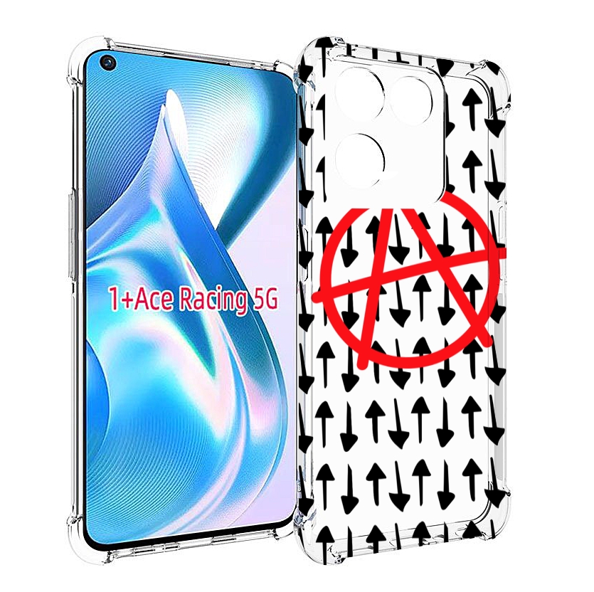 

Чехол MyPads анархия-панк для OnePlus Ace Racing, Прозрачный, Tocco