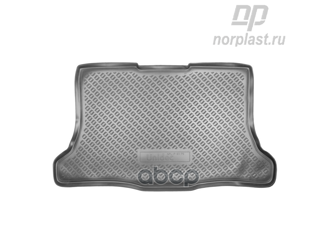 

Коврики В Багаж. Отдел. Nissan Tiida (Hb) (2007) Черн Полиурет Шт NORPLAST арт. npl-p-6, NPLP6175