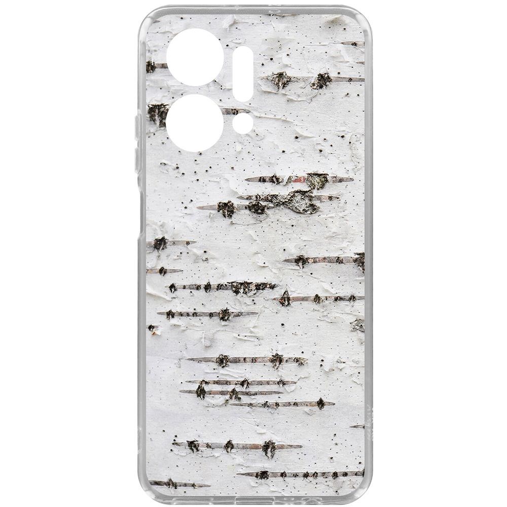 

Чехол-накладка Krutoff Clear Case Березка для Honor X7a Plus, Прозрачный