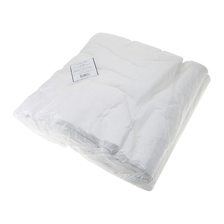 Полотенце Dewal 35х70 см, белое, 100 шт полотенце махровое lovelife plain 50 90 см цв белый 100% хлопок 450 гр м2