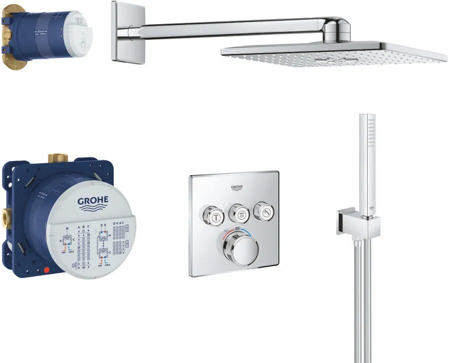 

Душевой комплект GROHE Grohtherm SmartControl 34706000 970387