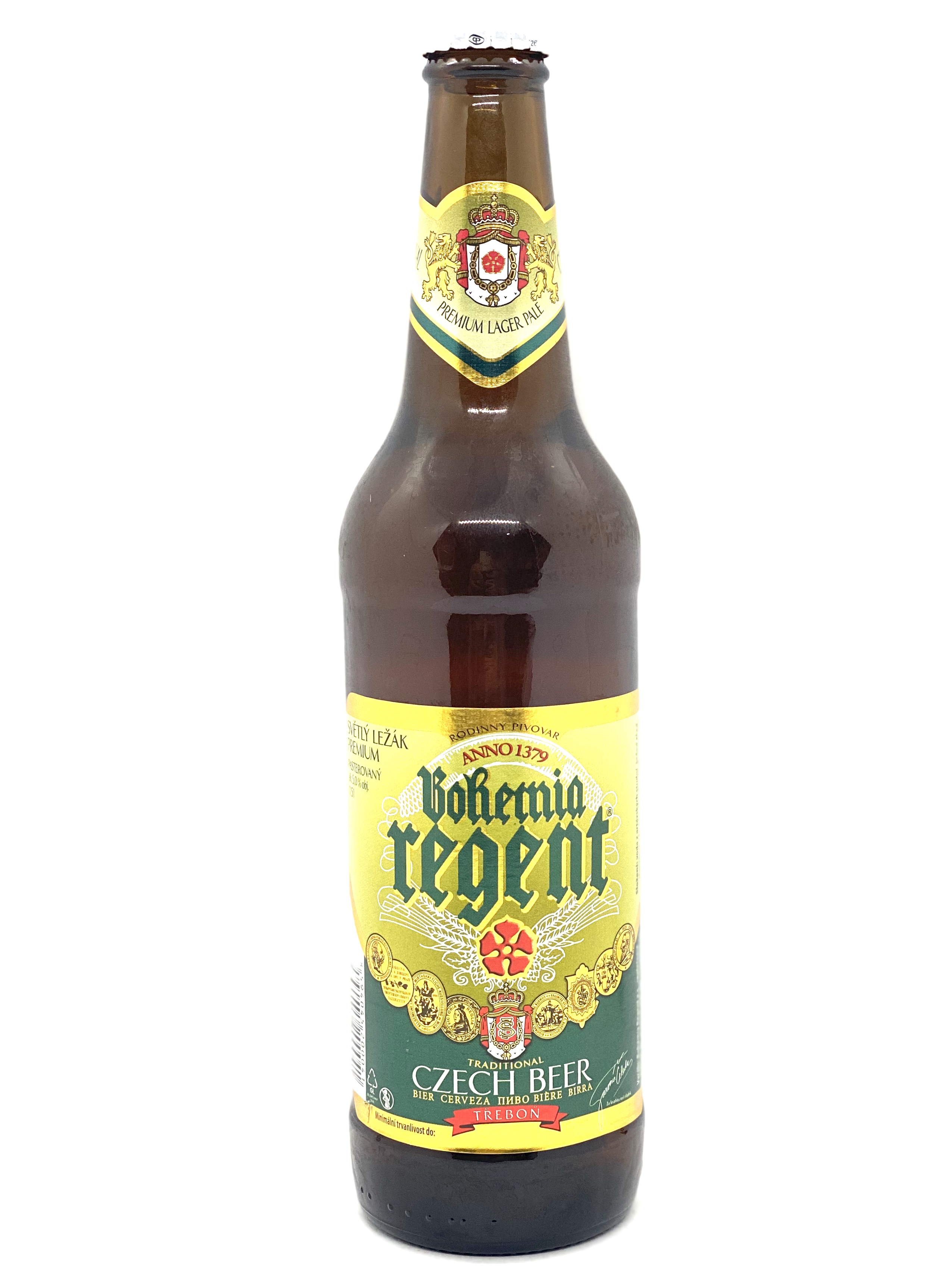 

Пиво Bohemia Regent Premium Svetly Lezak 12 светлое 0,5 л, ТН-00003829