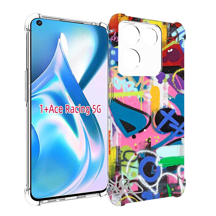 

Чехол Mypads Абстракция-Графити Для Oneplus Ace Racing, Прозрачный, Tocco