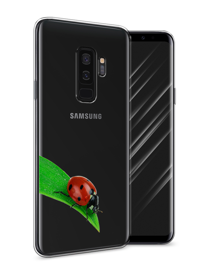 

Чехол Awog на Samsung Galaxy S9 + "На счастье", Белый;красный;зеленый, 25850-1