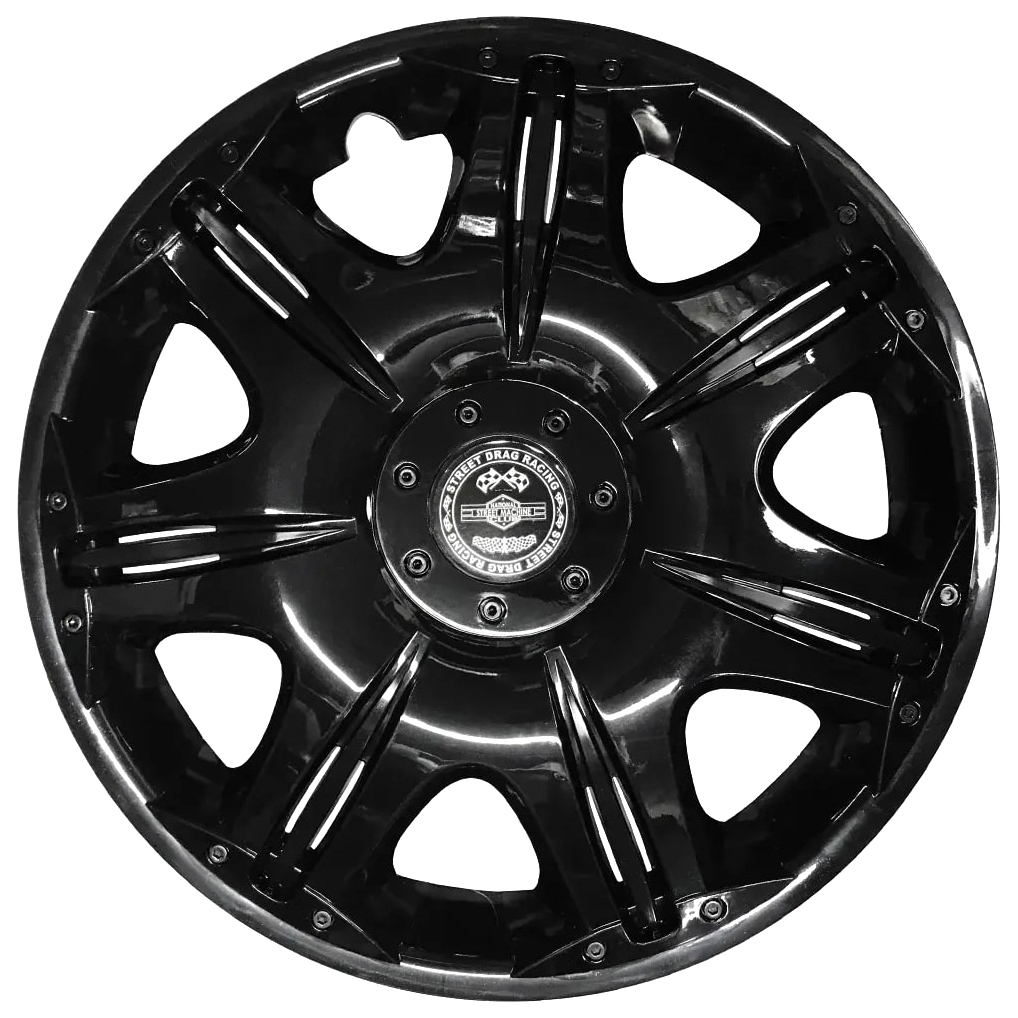 

Колпаки колесные декоративные R15 черный глянец STAR Опус (4 шт.)