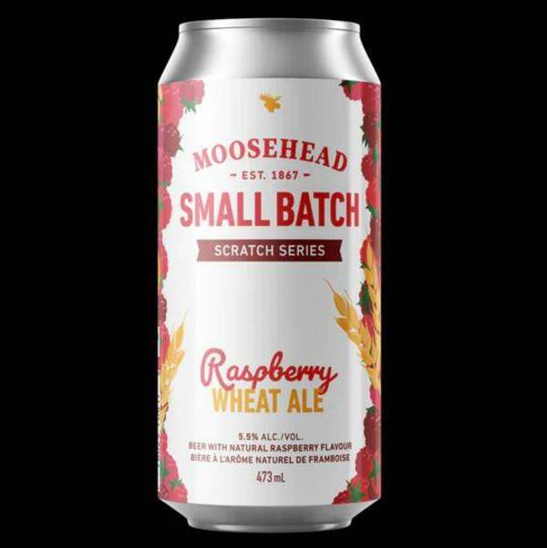 

Пиво Moosehead Small Batch Raspberry Wheat Ale ж/б 0,473 л, Светлое, ТН-00003777