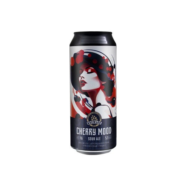 

Пивной напиток Brewlok Cherry Mood Sour Ale 0,5 л, Светлое, ТН-00003762
