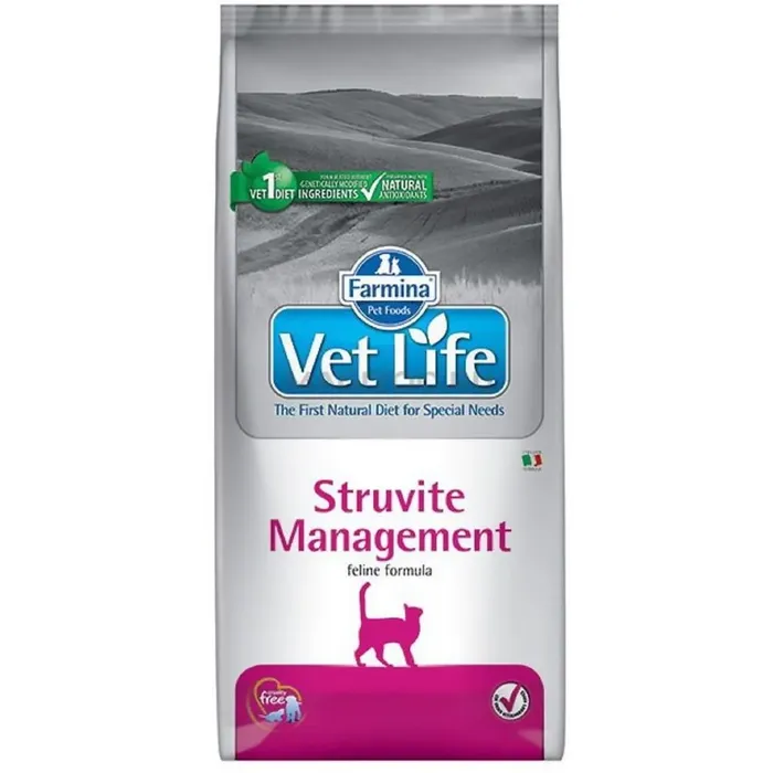 

Сухой корм для кошек Farmina Vet Life Feline Struvite Managament, 4 шт по 2 кг