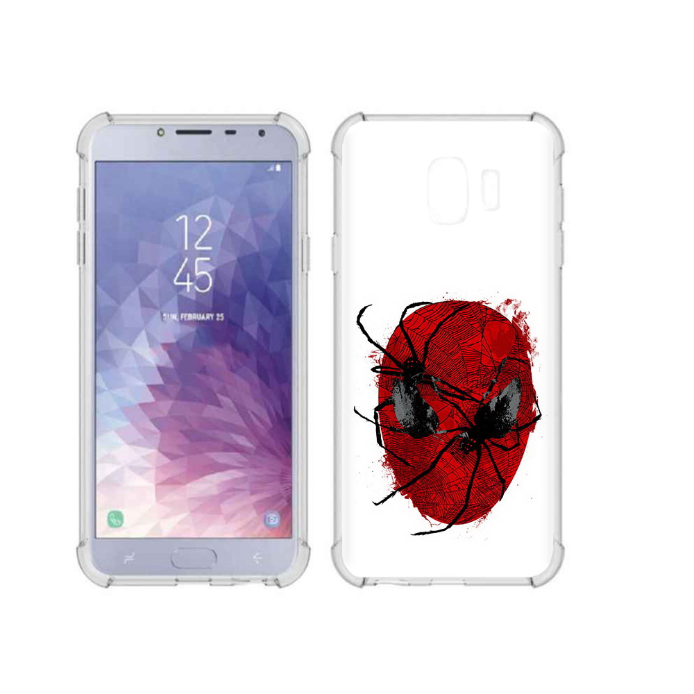 

Чехол MyPads Tocco для Samsung Galaxy J4 (2018) человек паук, Прозрачный, Tocco