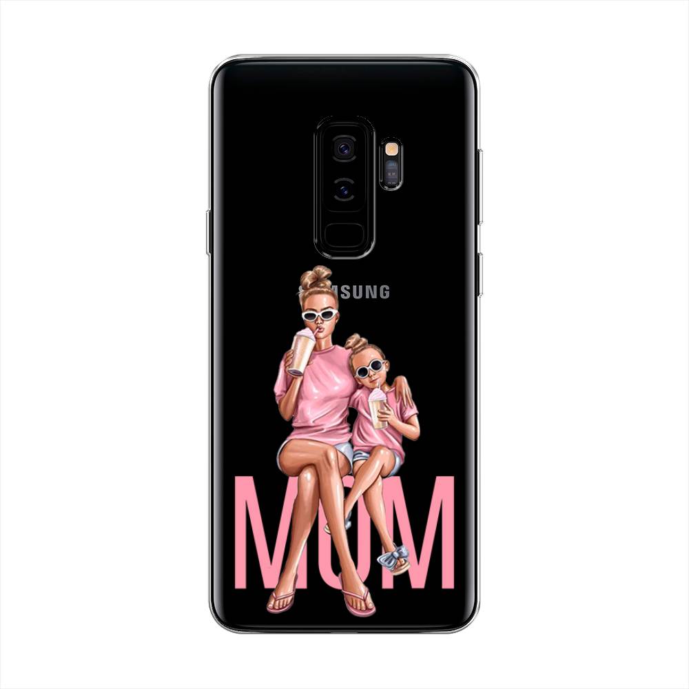 

Чехол Awog на Samsung Galaxy S9 + "Lovely mom", Синий;бежевый;розовый, 25850-7