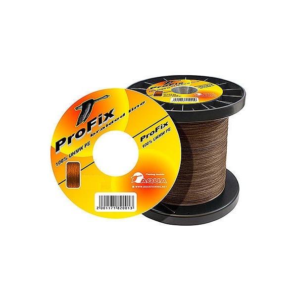 Плетеный шнур для рыбалки  ProFix Olive 0,25mm 100m (Brown / 2 / коричневый / 2 / 0.06 /