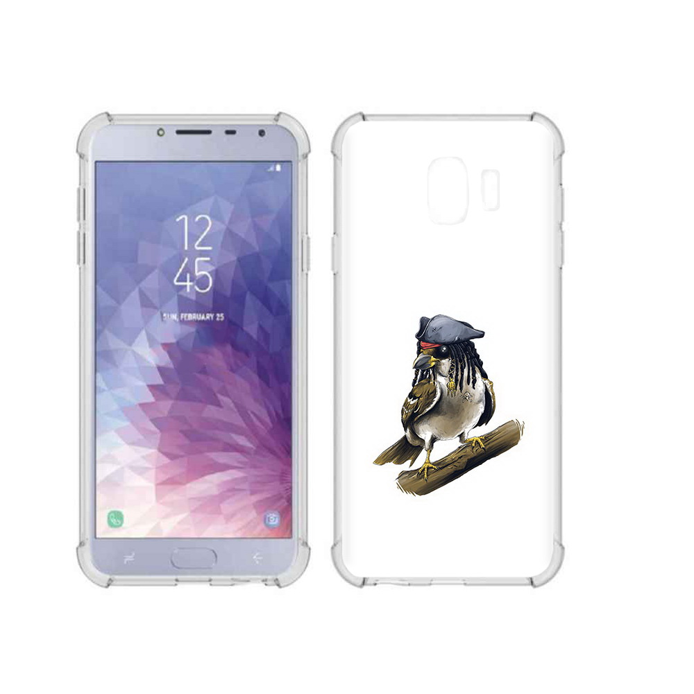 

Чехол MyPads Tocco для Samsung Galaxy J4 (2018) Джек воробей, Прозрачный, Tocco