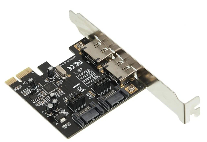 

Контроллер PCI-E ASM1061 SATA III 2xSATA Ret
