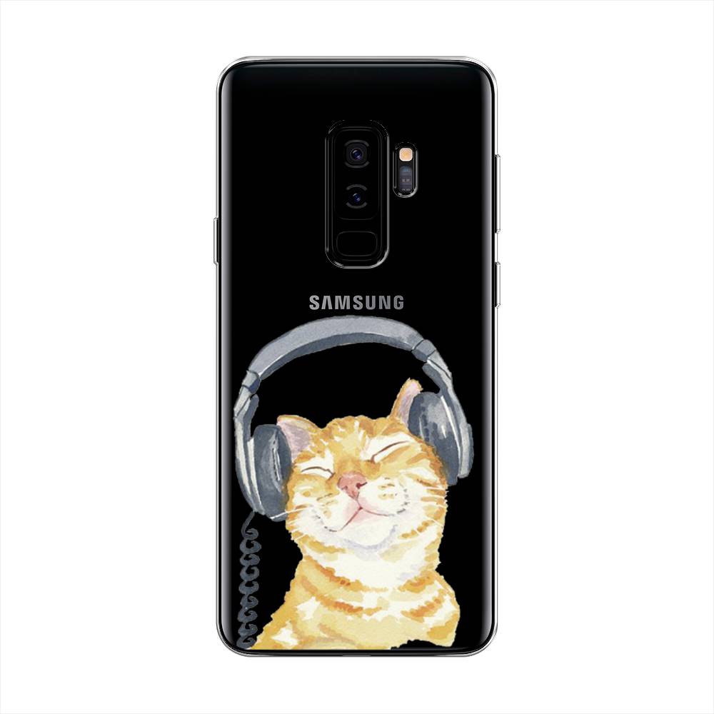 

Чехол Awog "Кот меломан" для Samsung Galaxy S9 +