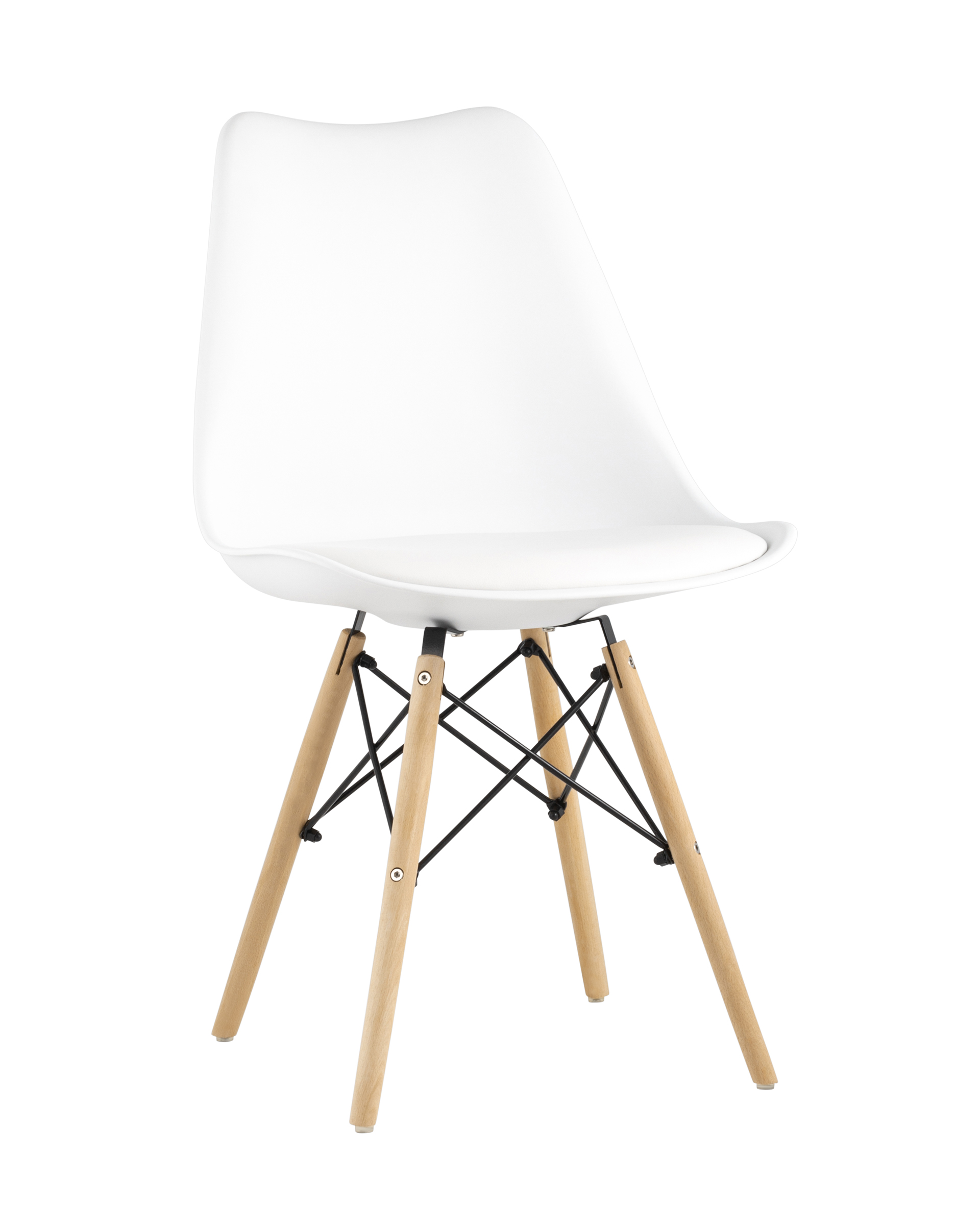 фото Стул для кухни eames soft белый stool group